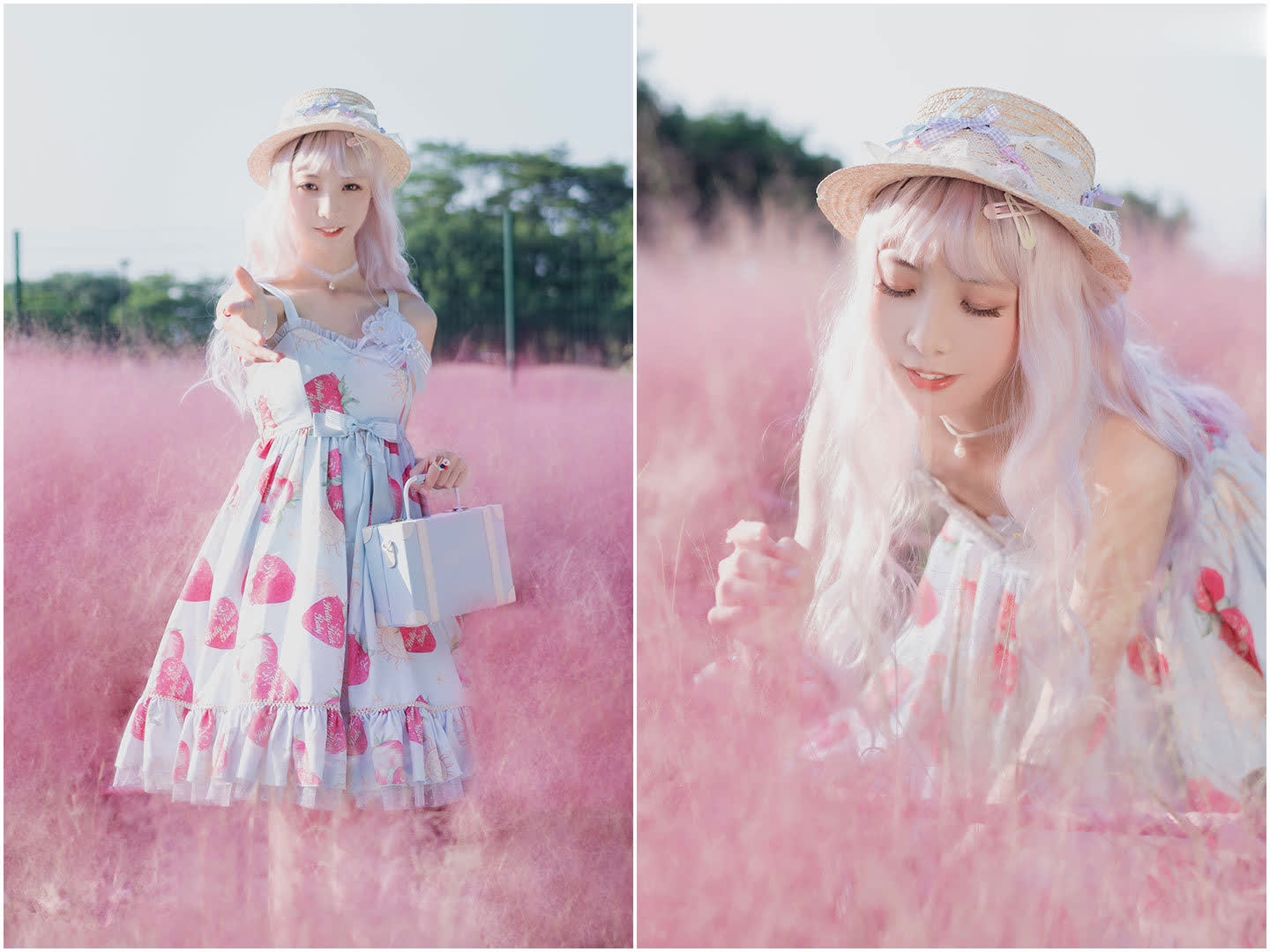 「西瓜少女(西呱呀呀呀)」COS图集全部作品合集 [持续更新] 清新甜美的COS界新星