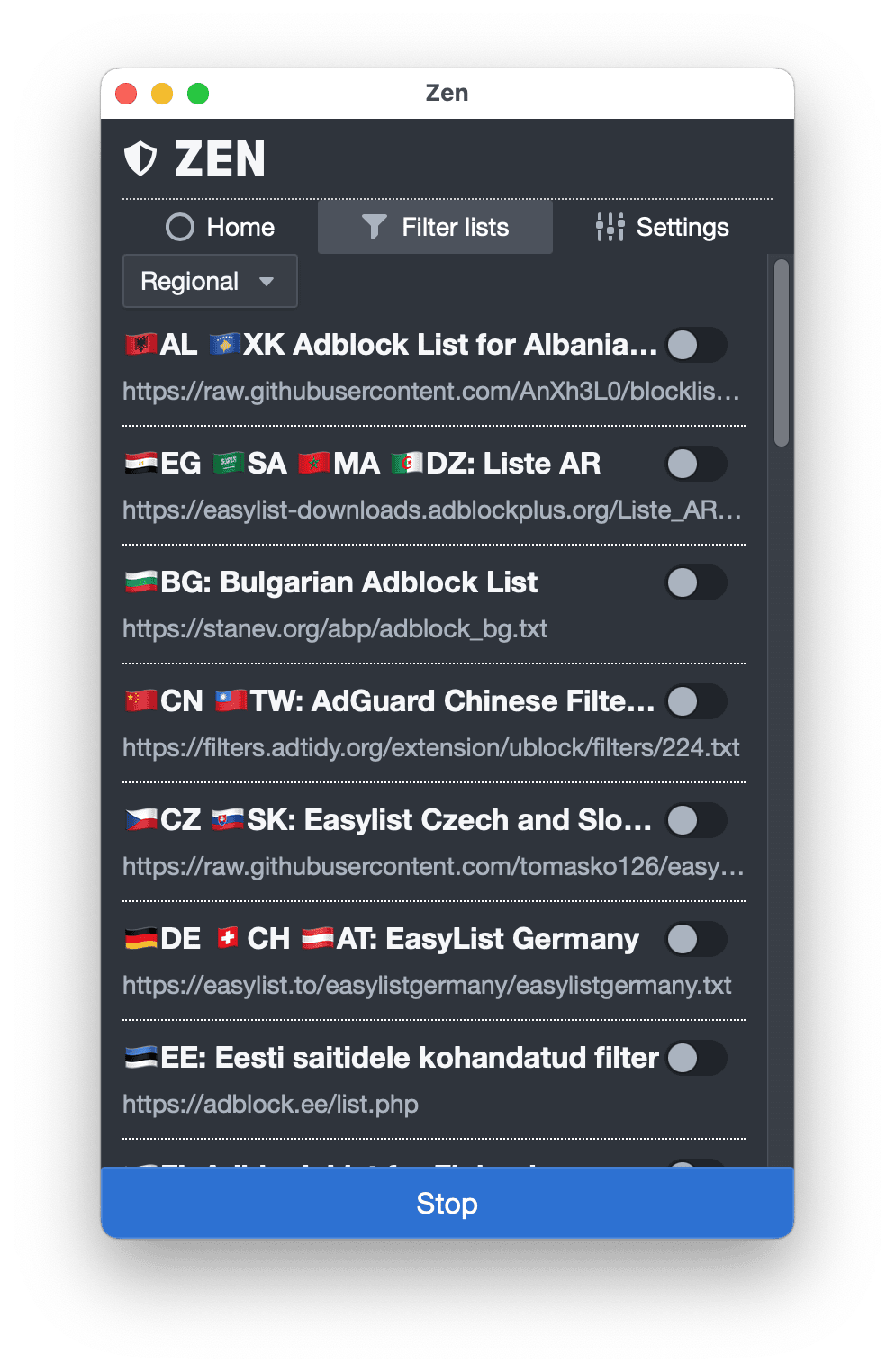 Zen(广告拦截工具) v0.21.1