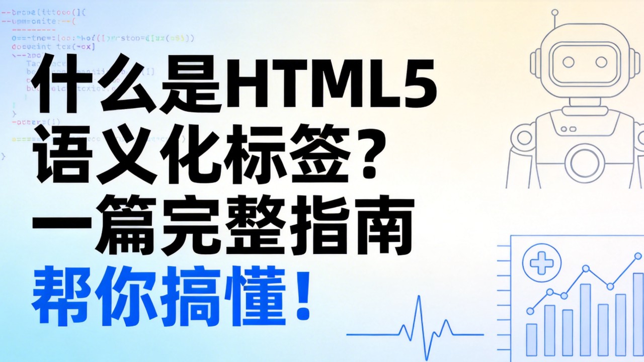 什么是HTML5语义化标签?一篇完整指南帮你搞懂!